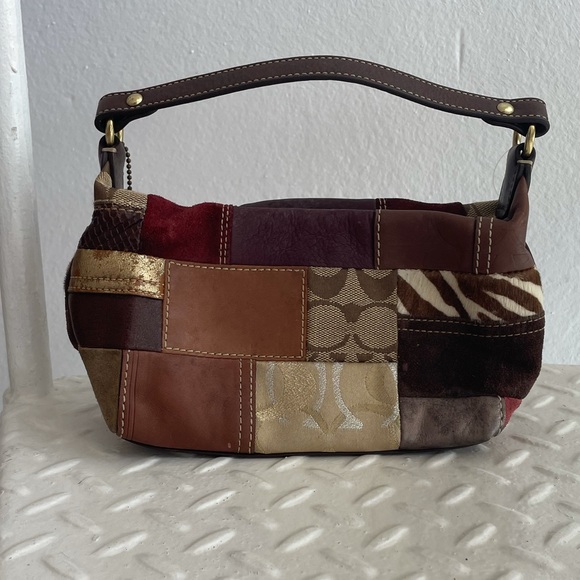 Coach patchwork small leather purse - Picture 2 of 8